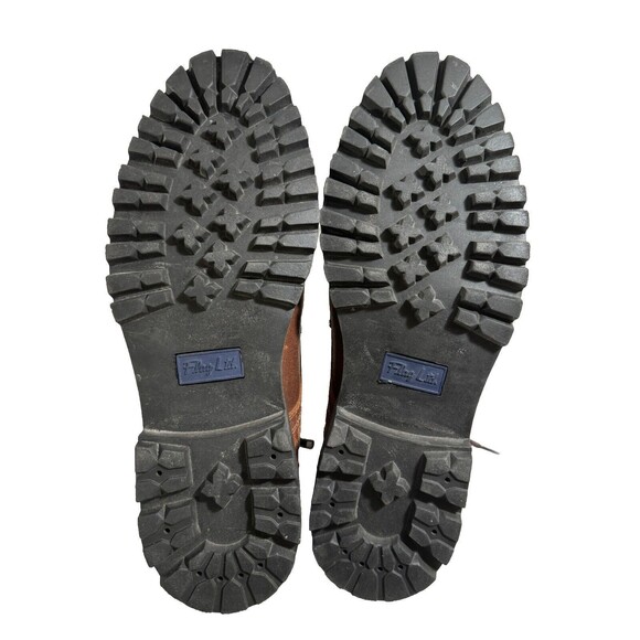 Flag LTD Men's Leather Boots SZ 11 M Brown Thick Soles Marsen Toe Made In Brazil - Picture 6 of 7